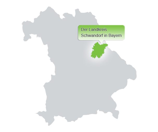 Externer Link: Karte LK Schwandorf