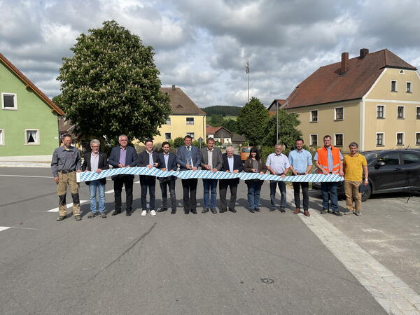 Ausbau der Ortsdurchfahrt Pischdorf abgeschlossen