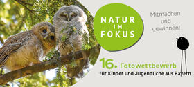 Flyer zum 16. Fotowettbewerb "Natur im Focus"