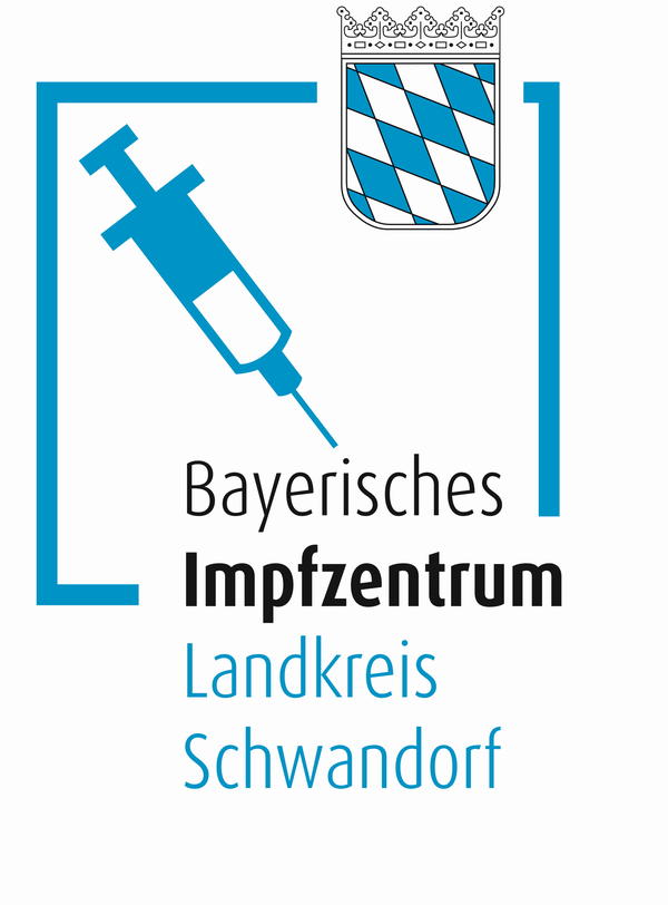Logo Impfzentrum Landkreis Schwandorf